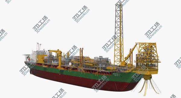 images/goods_img/20210312/3D FPSO Floating Production Storage and Offloading Vessel/2.jpg